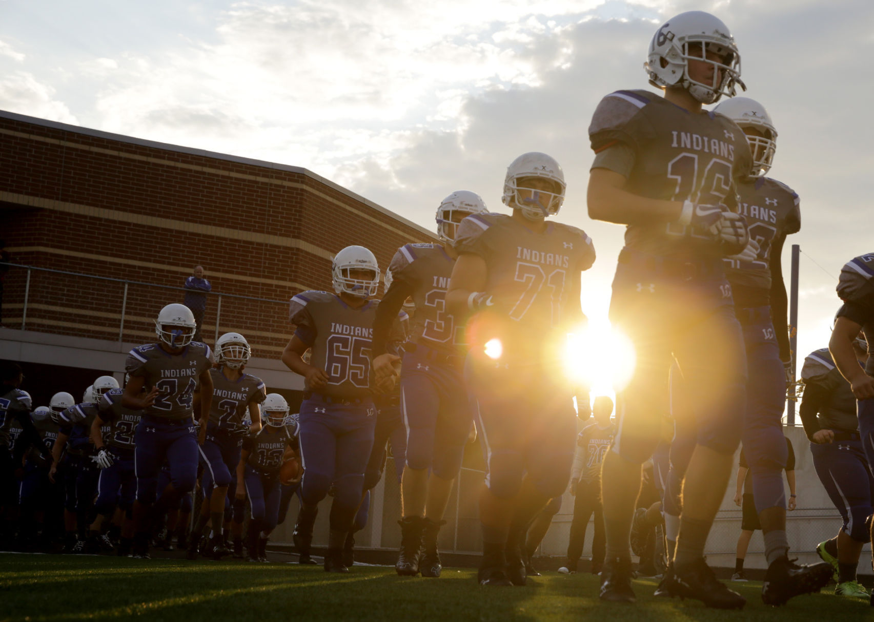 Crown Point at Lake Central football